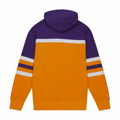 Mitchell & Ness Los Angeles Lakers Head Coach Hoodie Gold/Purple