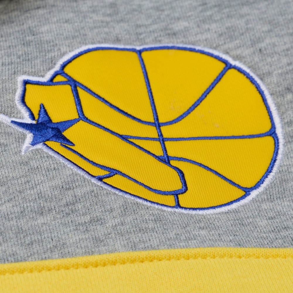 Mitchell & Ness Golden State Warriors Head Coach Hoodie Royal/Gray