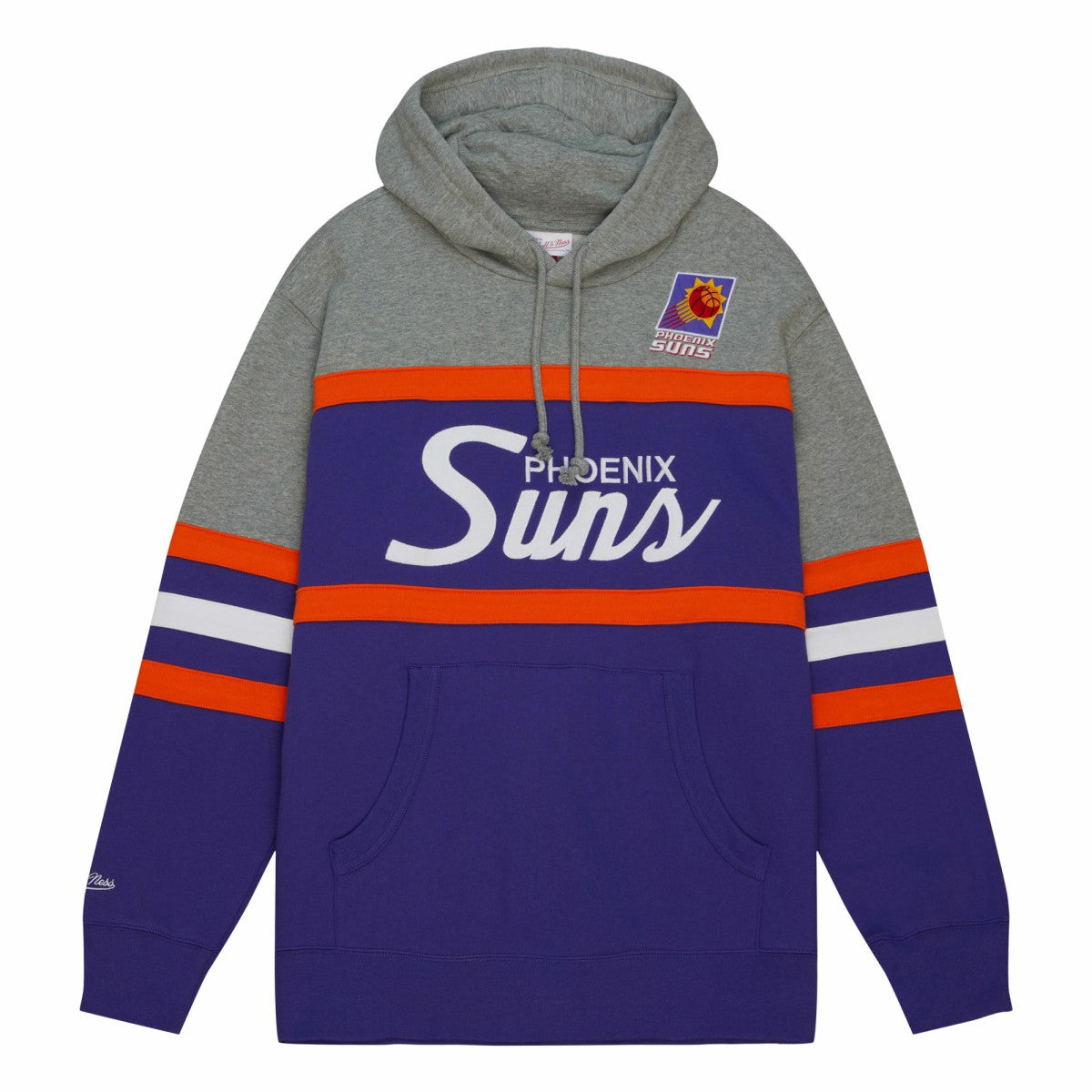 Mitchell & Ness Phoenix Suns Head Coach Hoodie Purple/Gray