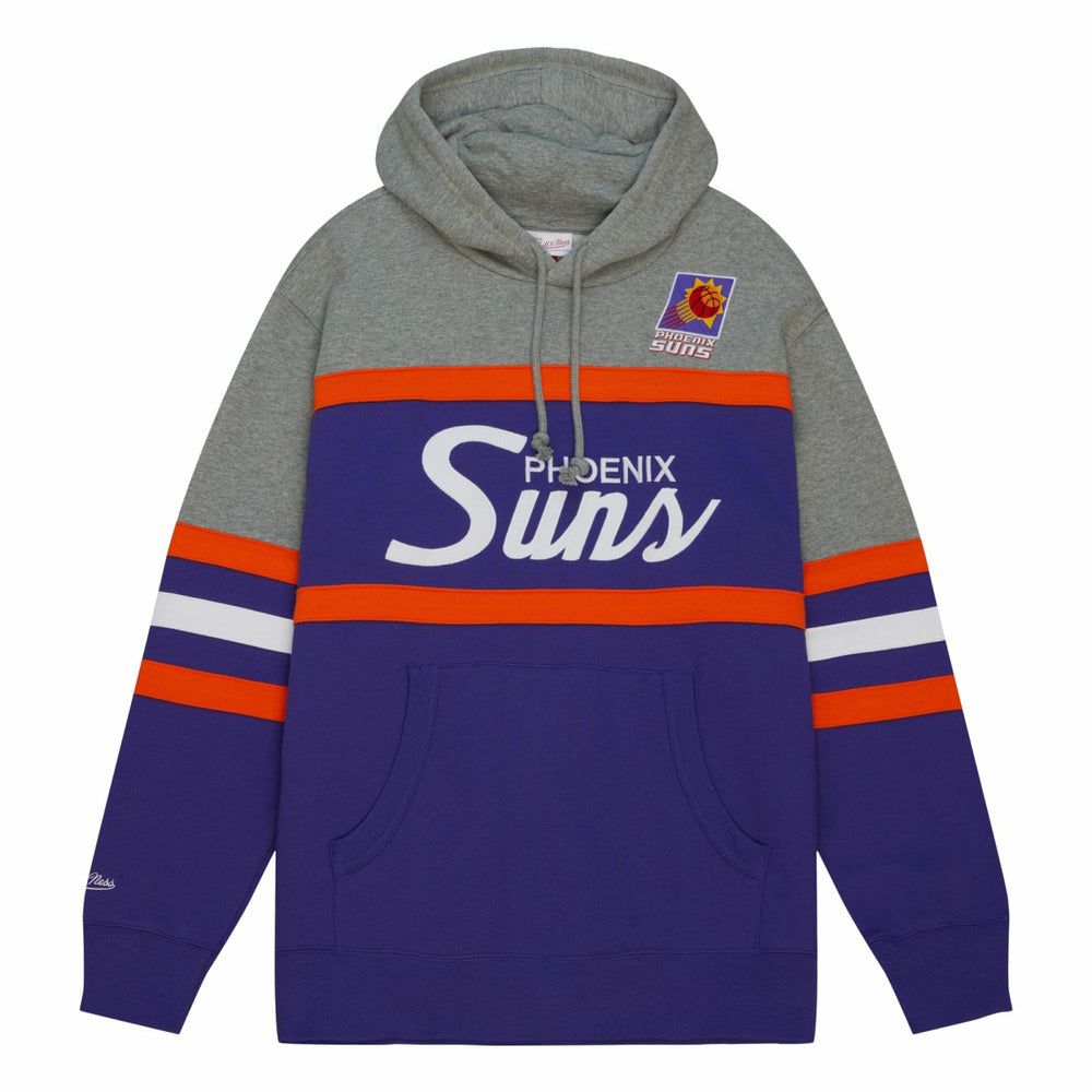 Mitchell & Ness Phoenix Suns Head Coach Hoodie Purple/Gray