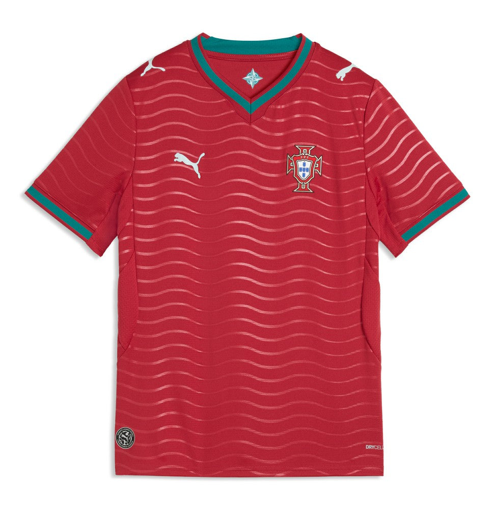 Puma - Portugal National Team Youth 2026 Home Replica Jersey - Red