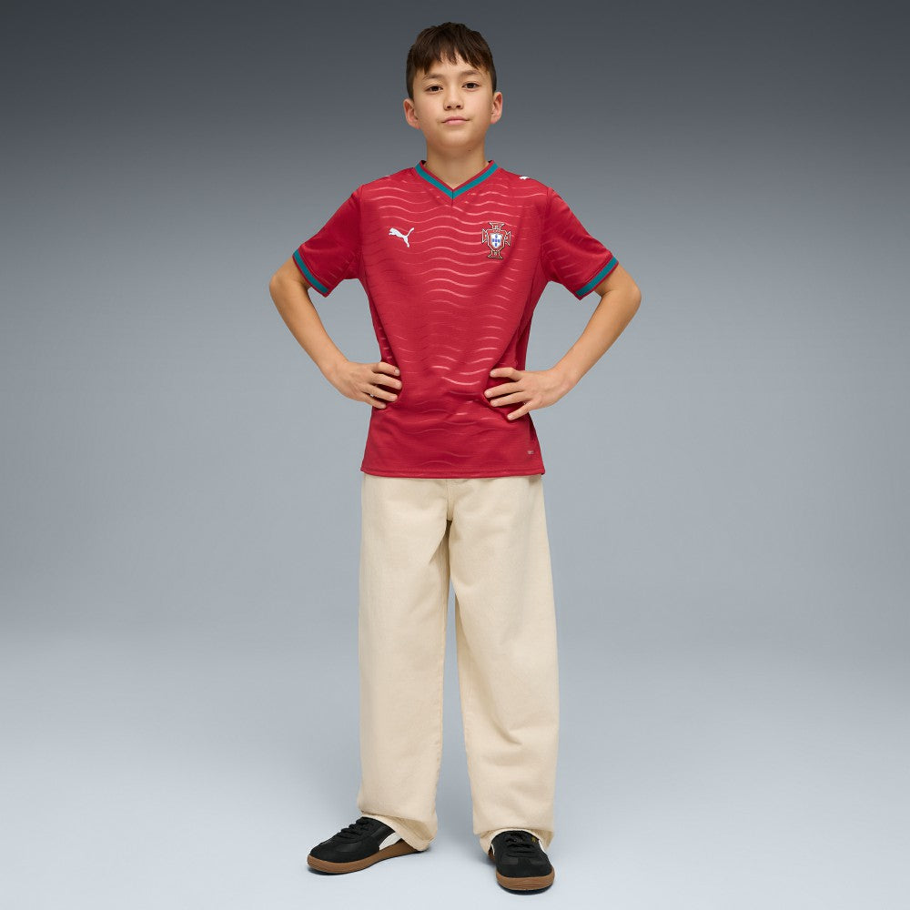 Puma - Portugal National Team Youth 2026 Home Replica Jersey - Red
