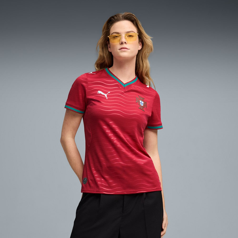 Puma - Portugal National Team Women's 2026 Home Replica Jersey - Red