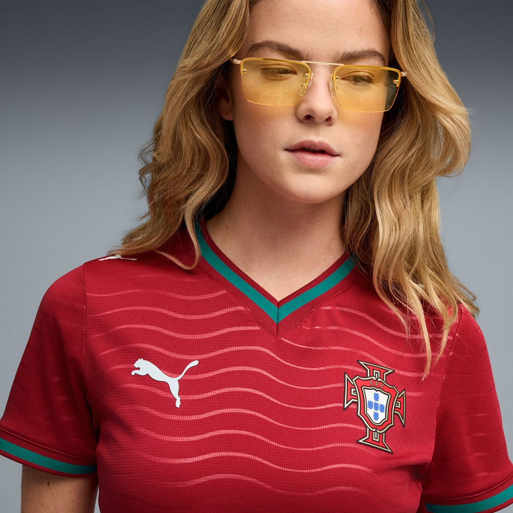Puma - Portugal National Team Women's 2026 Home Replica Jersey - Red