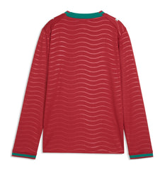 Puma - Portugal National Team Youth 2026 Home Replica Long Sleeve Jersey - Red