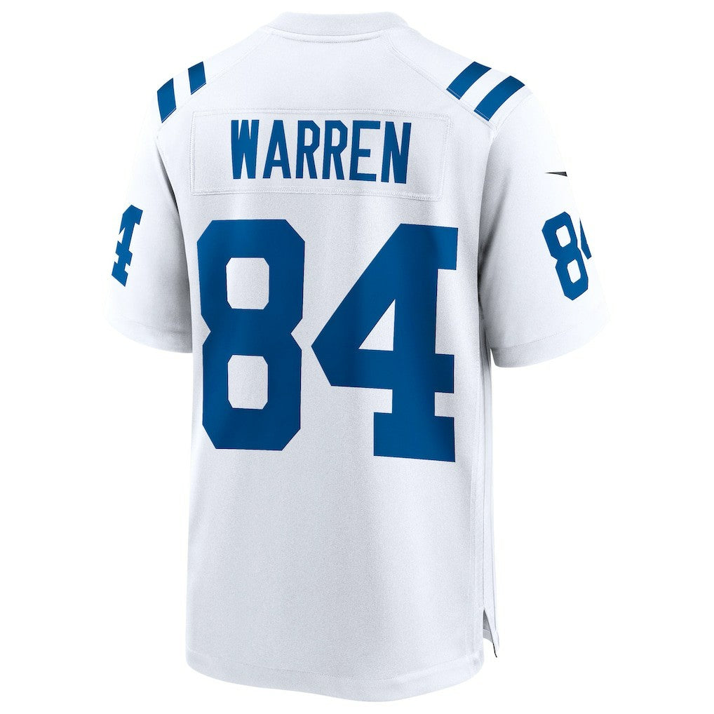 Tyler Warren Indianapolis Colts Game Jersey - White - Nike