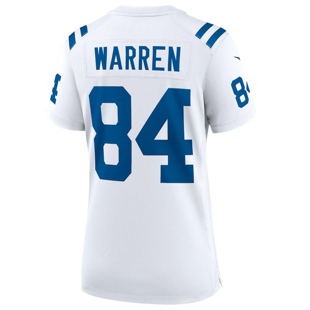 Tyler Warren Indianapolis Colts Women's Game Jersey - White - Nike