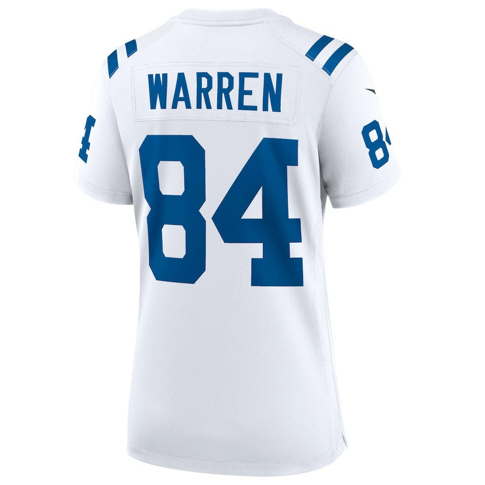 Tyler Warren Indianapolis Colts Women's Game Jersey - White - Nike