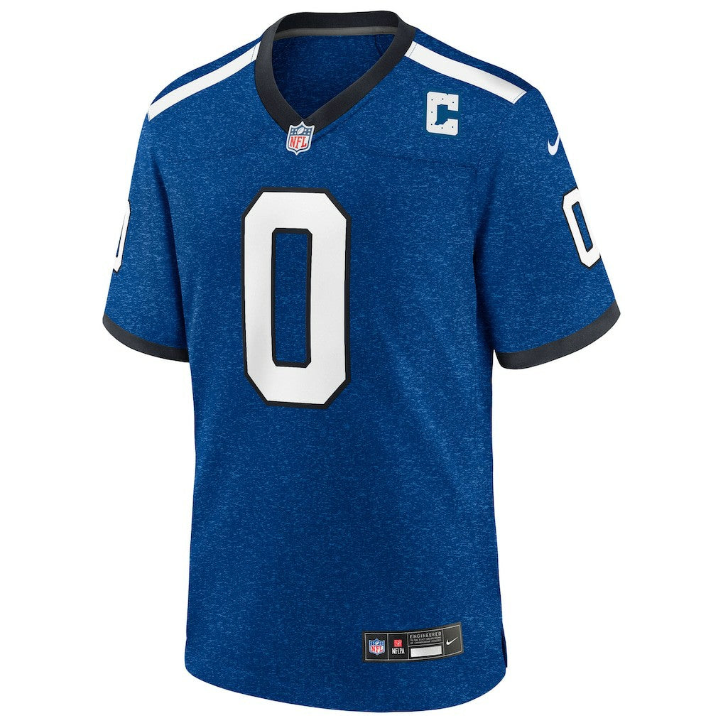 Camryn Bynum Indianapolis Colts Alternate 2 Indiana Nights Game Jersey - Heather Royal - Nike