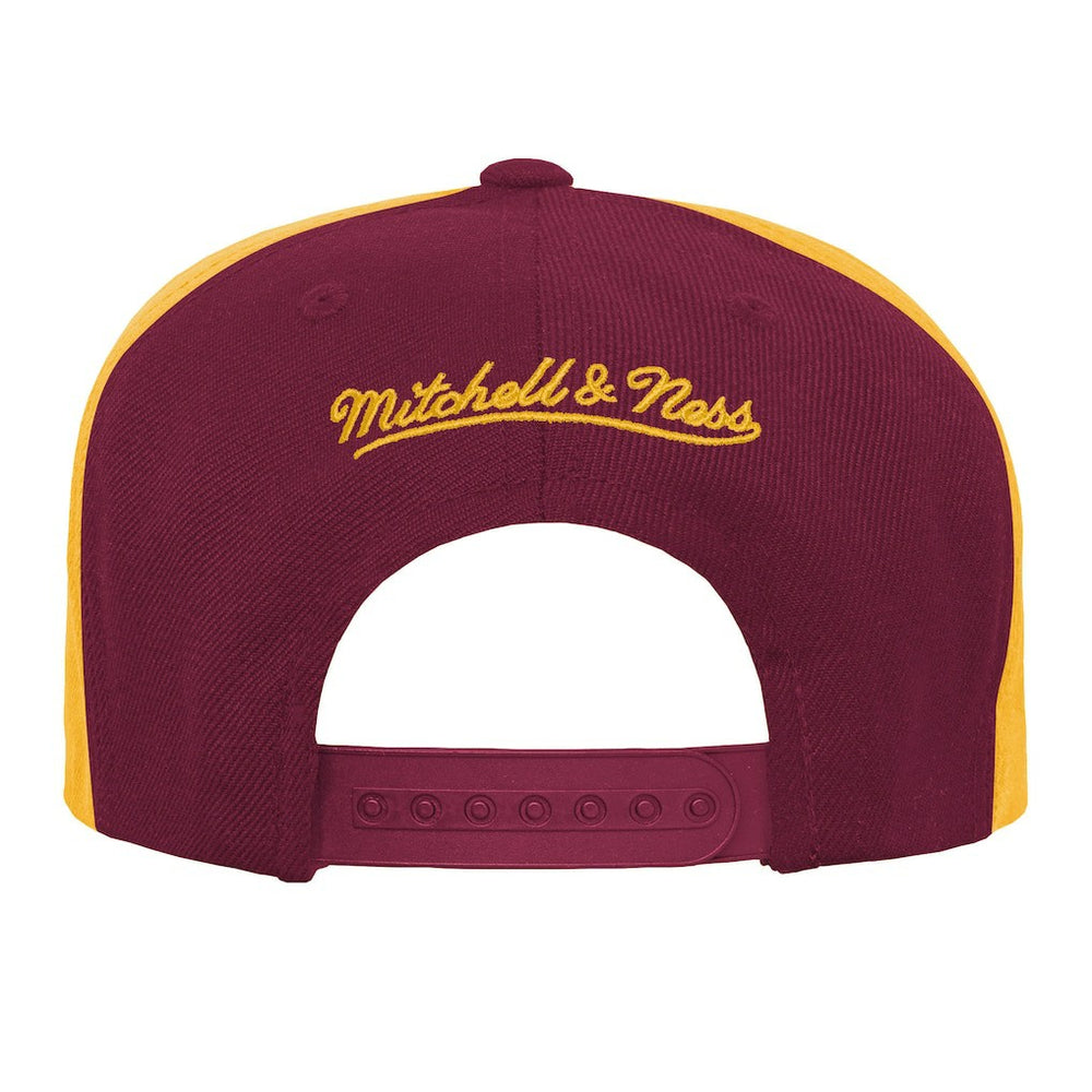 Washington Commanders Youth Team Mascot Snapback Hat - White - Mitchell & Ness
