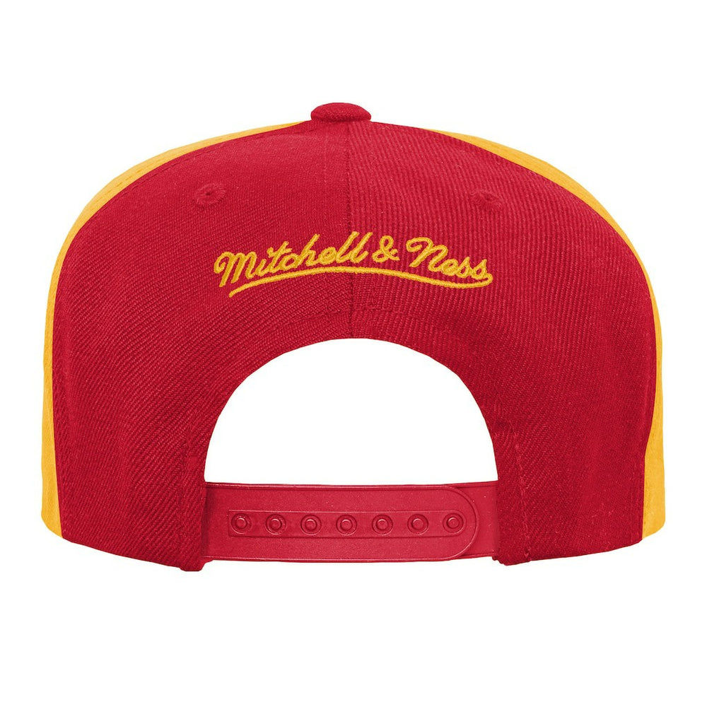 Kansas City Chiefs Youth Team Mascot Snapback Hat - White - Mitchell & Ness