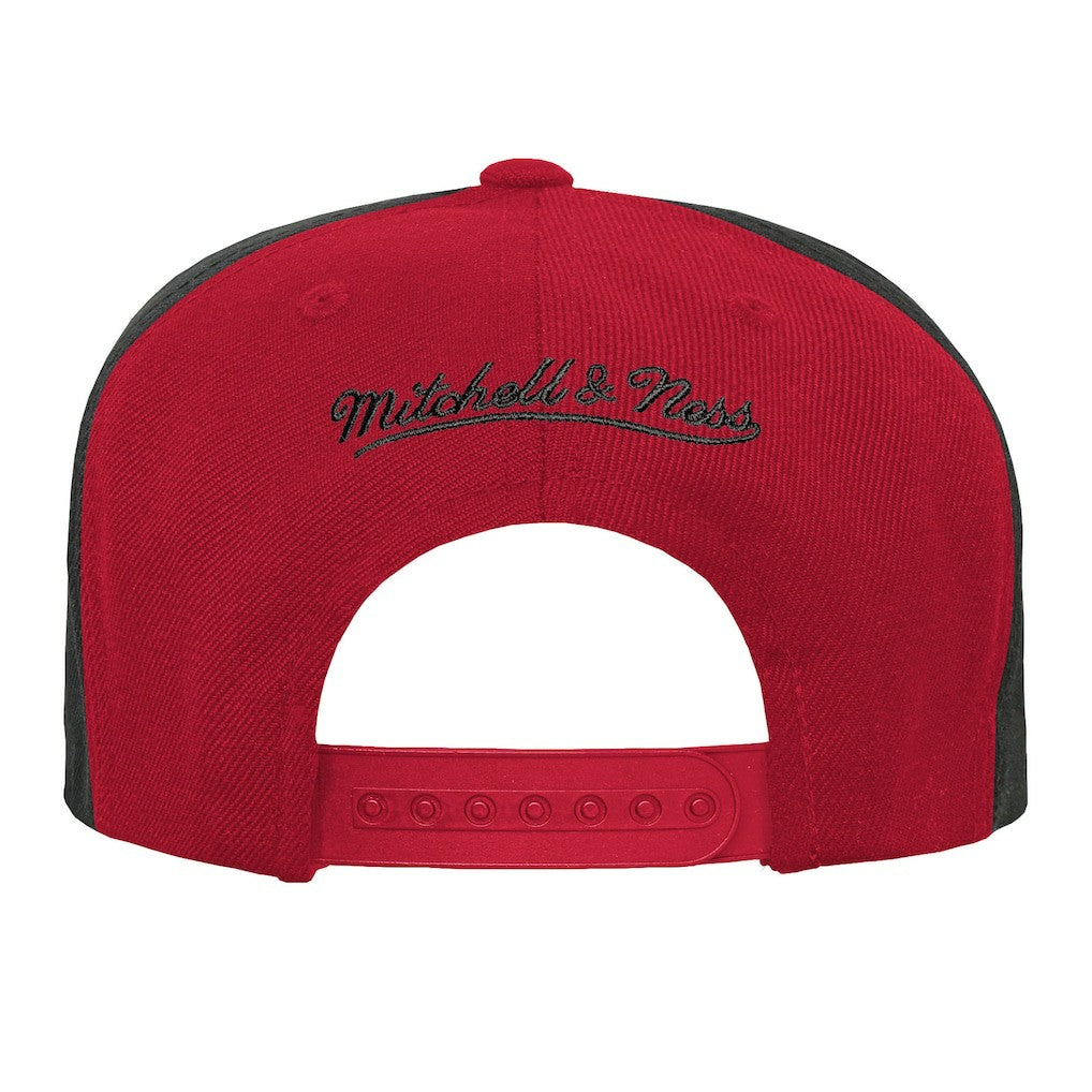 San Francisco 49ers Youth Team Mascot Snapback Hat - White - Mitchell & Ness