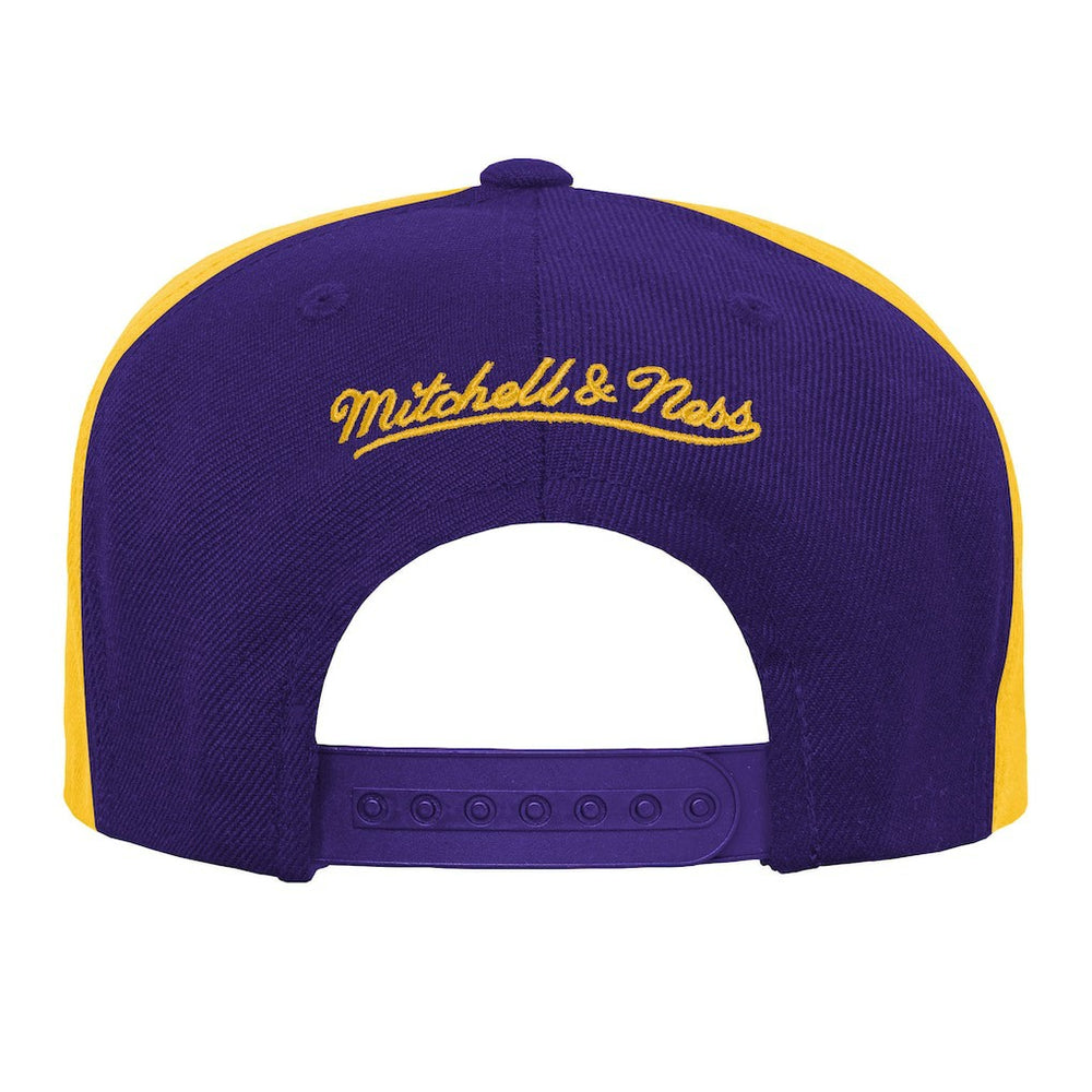Minnesota Vikings Youth Team Mascot Snapback Hat - White - Mitchell & Ness