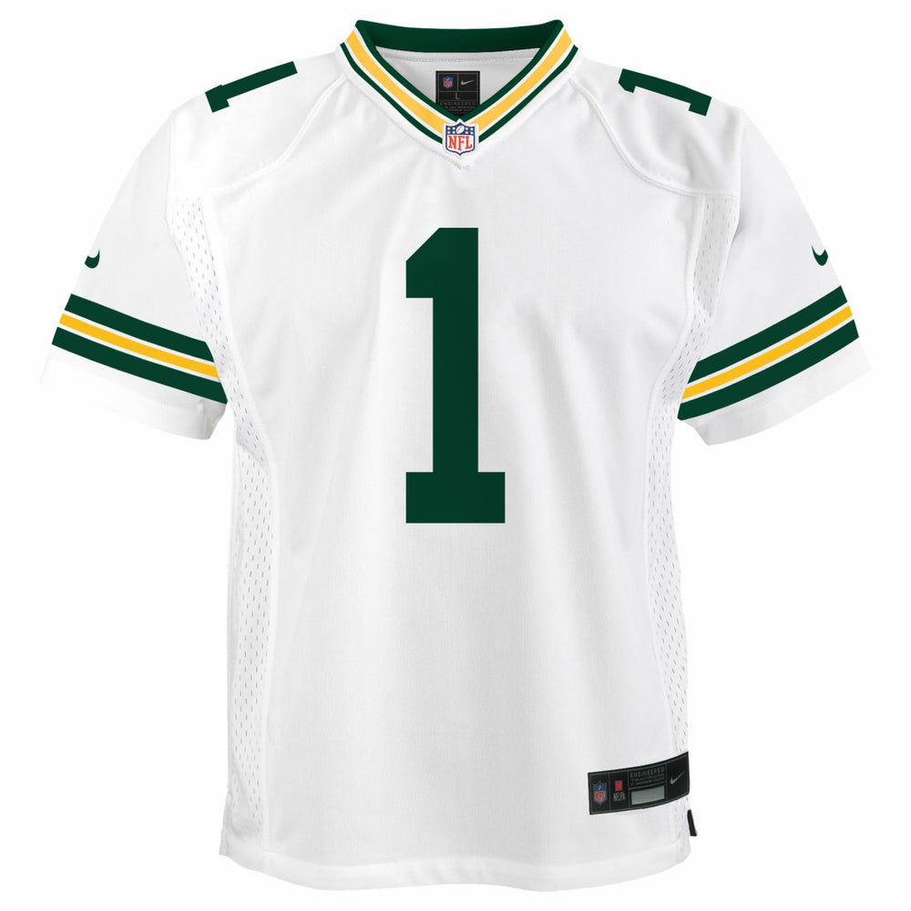 Micah Parsons Green Bay Packers Youth White Game Jersey - White - Nike