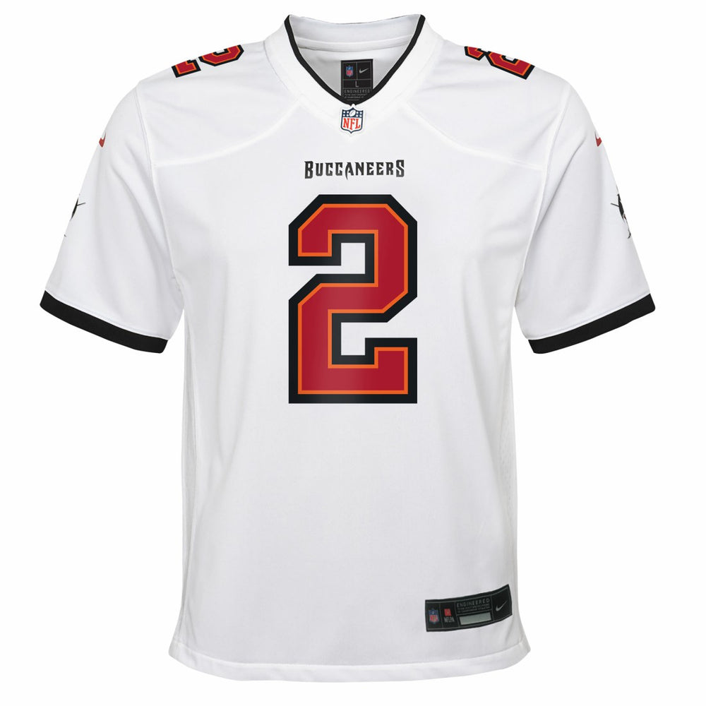 Emeka Egbuka Tampa Bay Buccaneers Youth White Game Jersey - White - Nike
