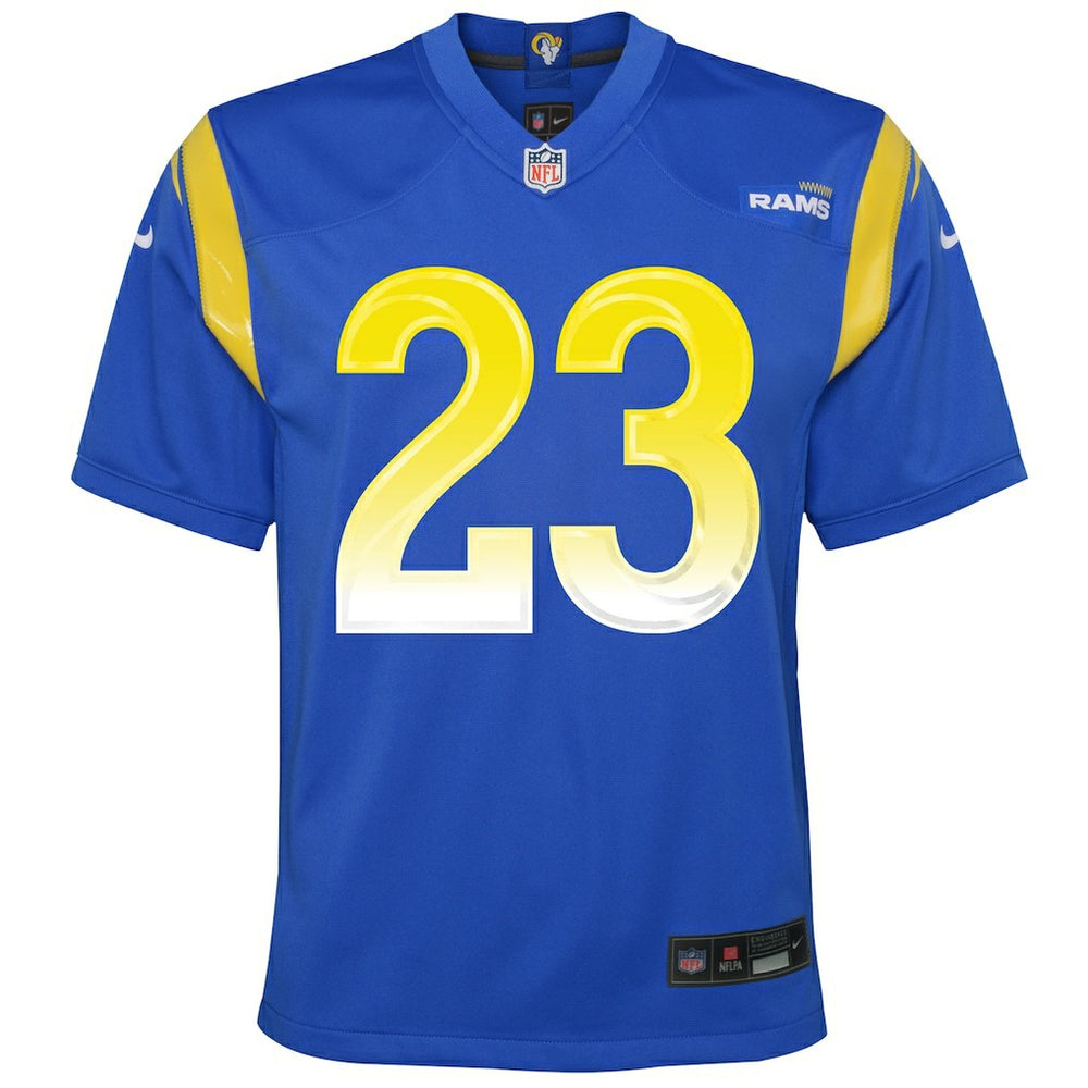 Kyren Williams Los Angeles Rams Youth Team Game Jersey - Royal - Nike