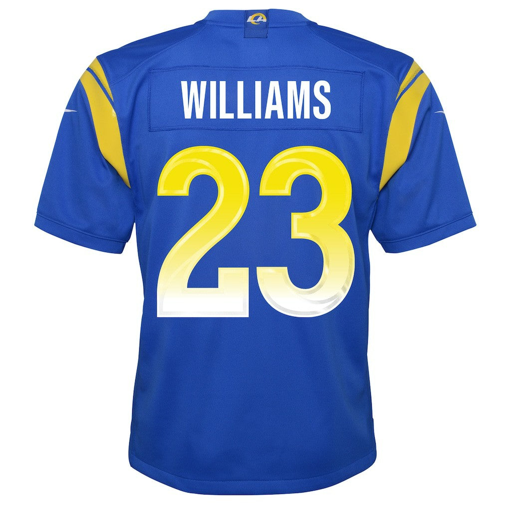 Kyren Williams Los Angeles Rams Youth Team Game Jersey - Royal - Nike
