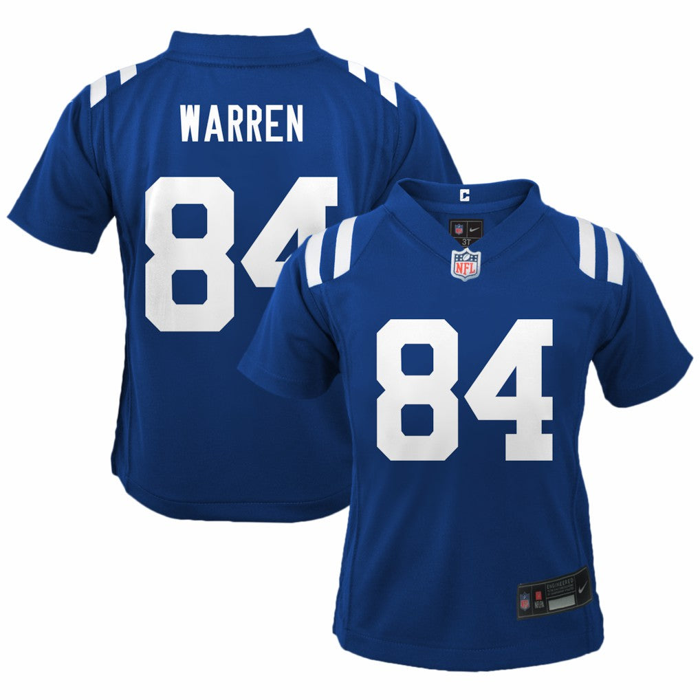 Tyler Warren Indianapolis Colts Preschool Team Game Jersey - Royal - Nike