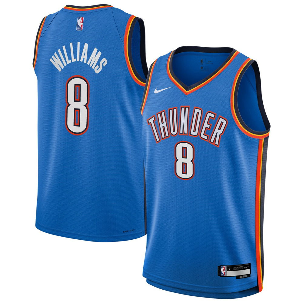Nike Jalen Williams Oklahoma City Thunder Youth Swingman Jersey Icon Edition Blue