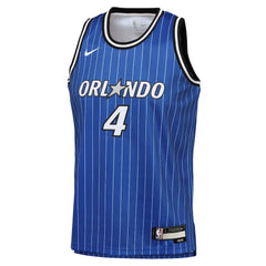 Nike Jalen Suggs Orlando Magic Youth Swingman Jersey Icon Edition Blue