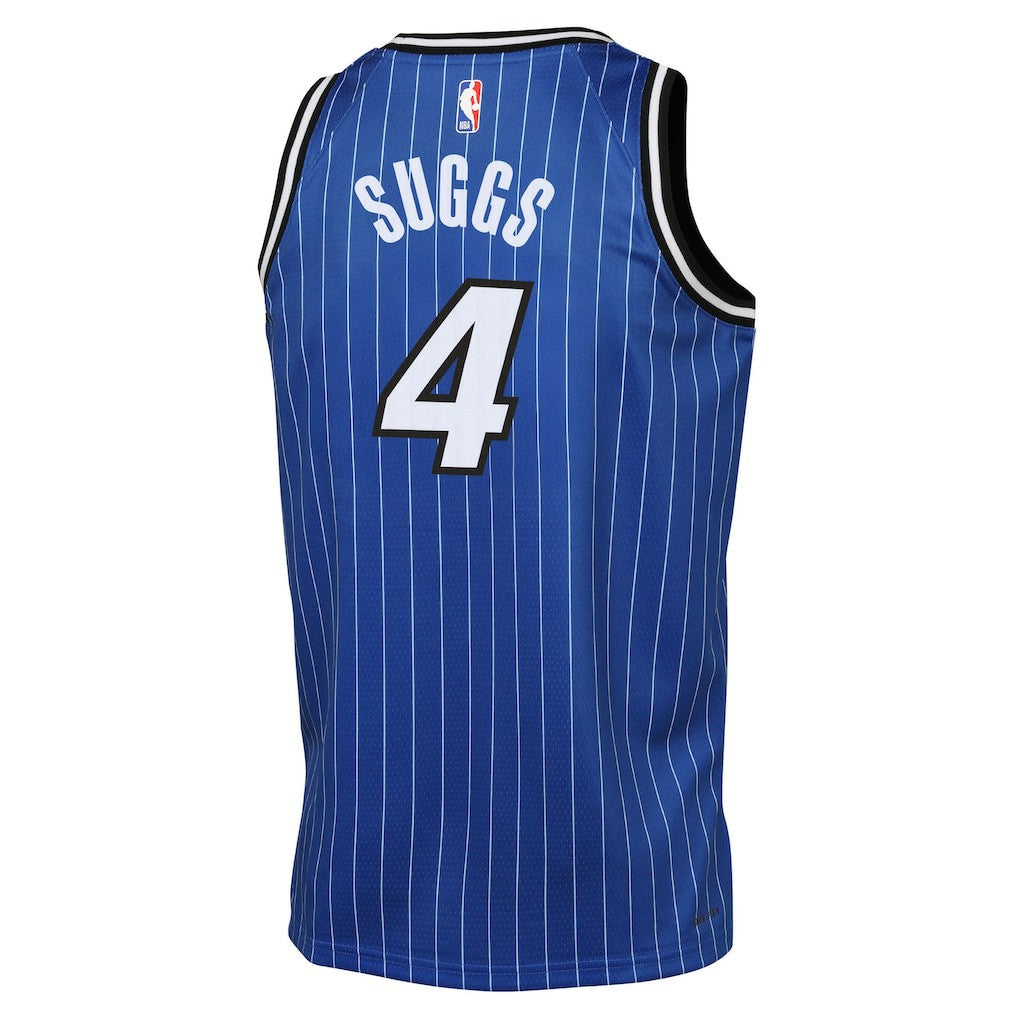 Nike Jalen Suggs Orlando Magic Youth Swingman Jersey Icon Edition Blue
