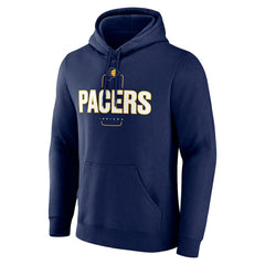 Indiana Pacers Center Court Name & Number Custom Hoodie Navy