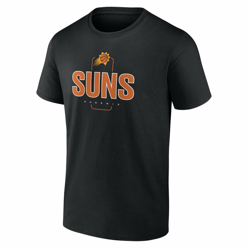 Phoenix Suns Center Court Name & Number Custom T-Shirt Black
