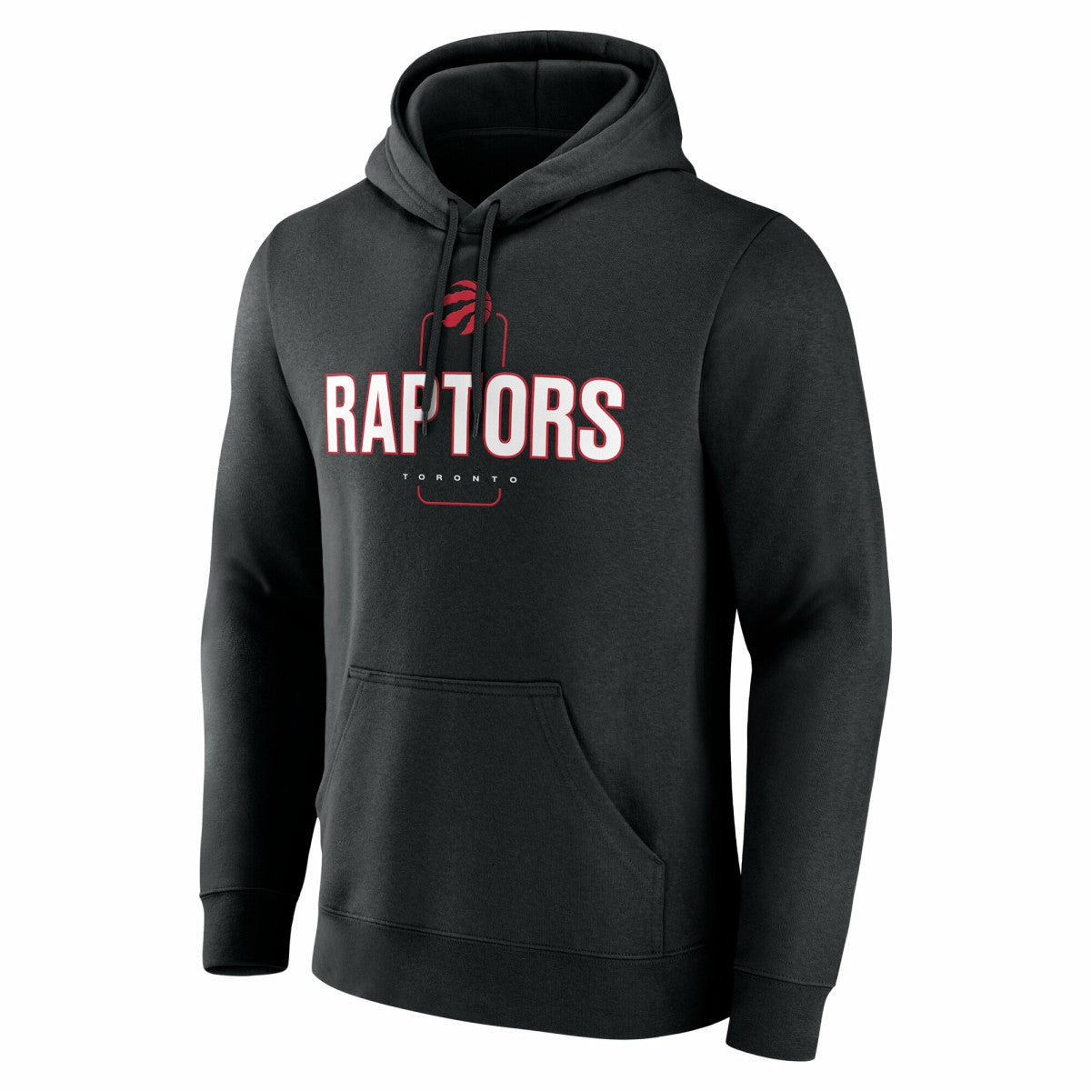 Toronto Raptors Center Court Name & Number Custom Hoodie Black