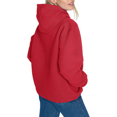 New Orleans Pelicans Starter Women's Arch Stripe Fleece Hoodie Red