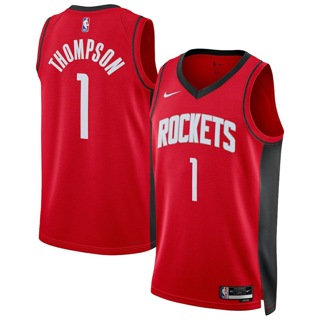 Nike Amen Thompson Houston Rockets Unisex Swingman Player Jersey Icon Edition Red
