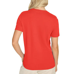 Houston Rockets Starter Women's Fireworks T-Shirt Red