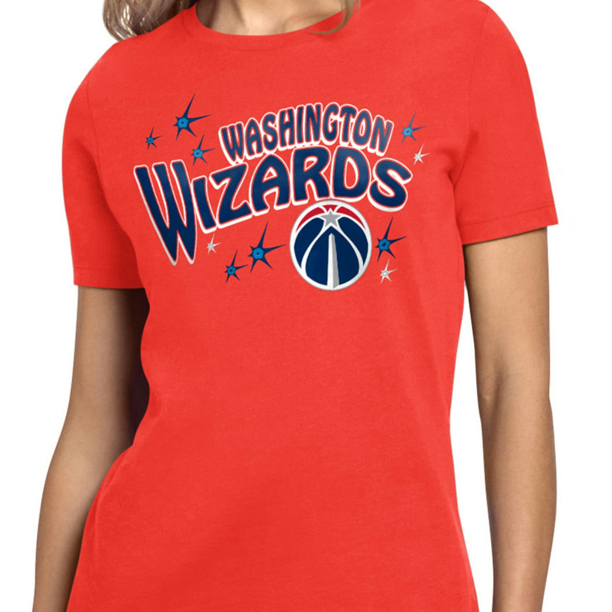 Washington Wizards Starter Women's Fireworks T-Shirt Red