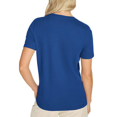 Dallas Mavericks Starter Women's Fireworks T-Shirt Blue