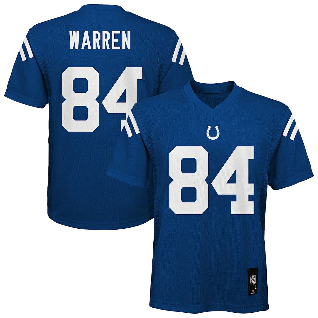 Tyler Warren Indianapolis Colts Outerstuff Youth Replica Player Jersey - Royal - NFL