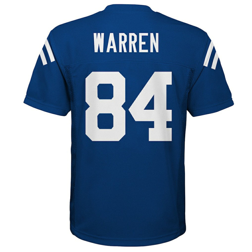 Tyler Warren Indianapolis Colts Outerstuff Youth Replica Player Jersey - Royal - NFL