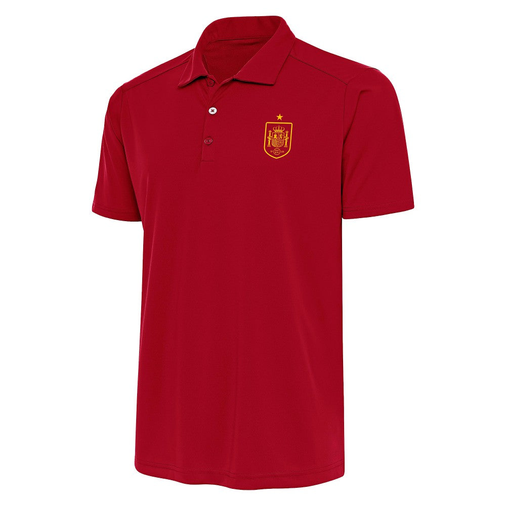 Spain National Team Antigua Statement Polo Red