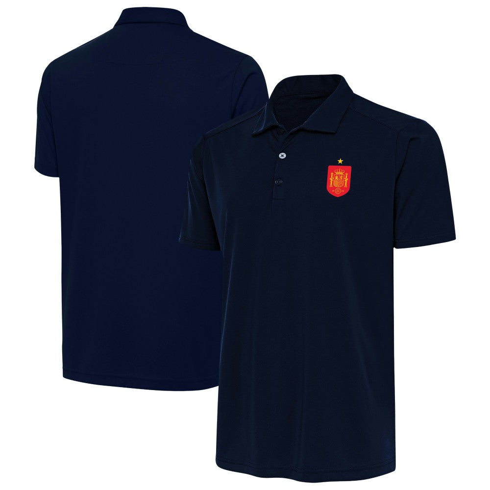 Spain National Team Antigua Statement Polo Navy