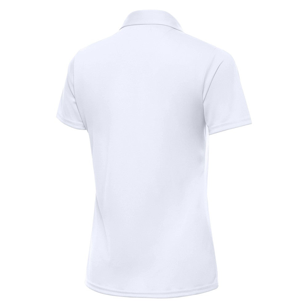 Spain National Team Antigua Women's Statement Y-Neck Polo White