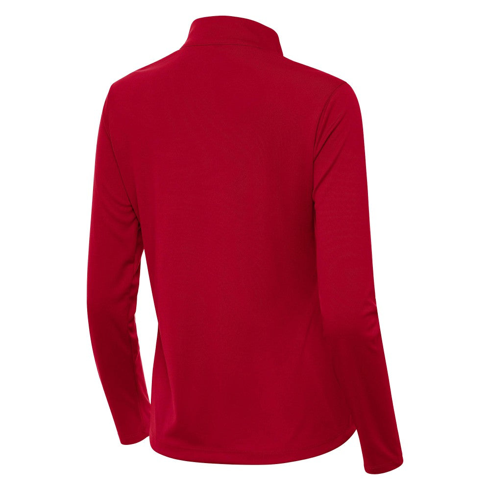 Spain National Team Antigua Women's Statement Half-Zip Pullover Red