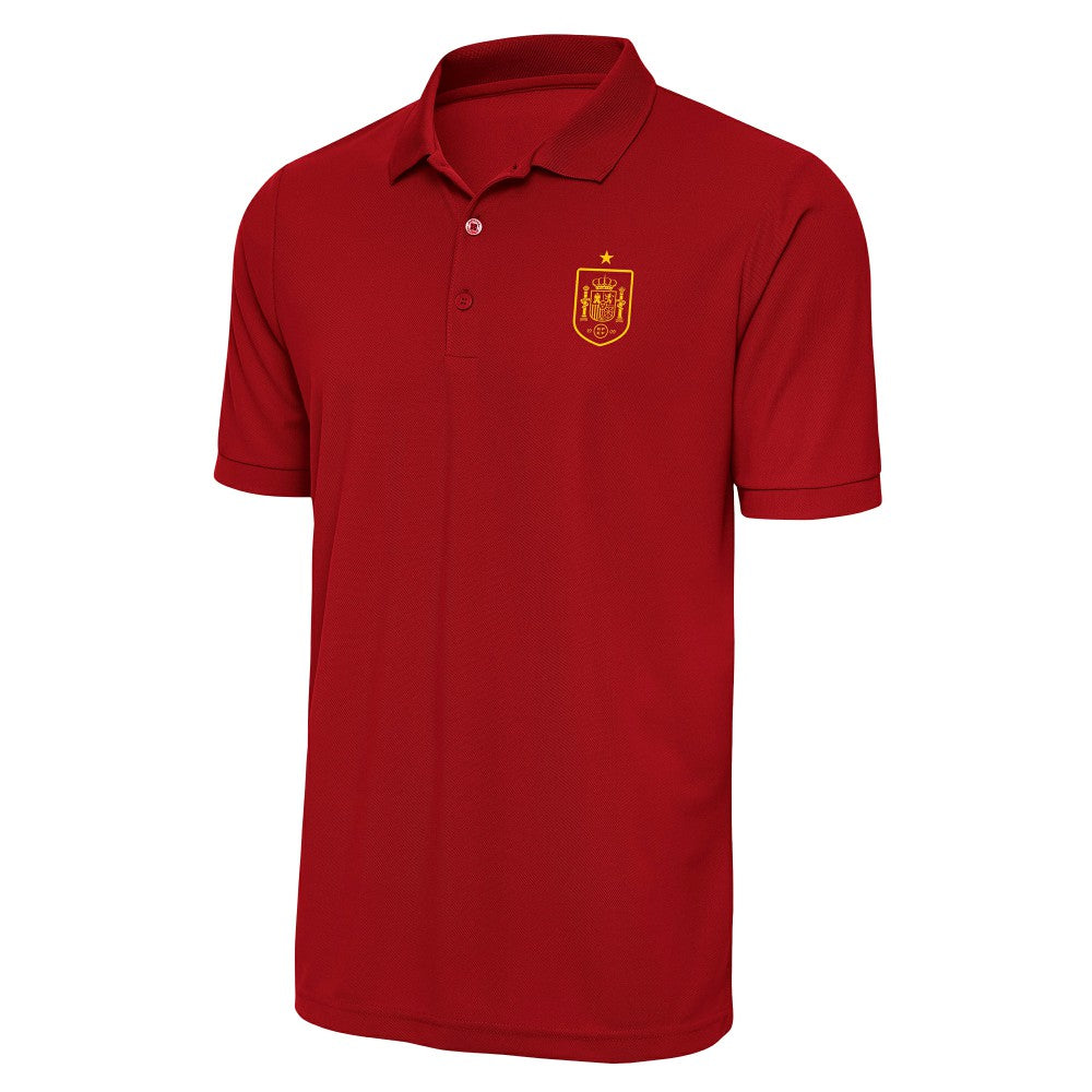Spain National Team Antigua Derive Polo Red