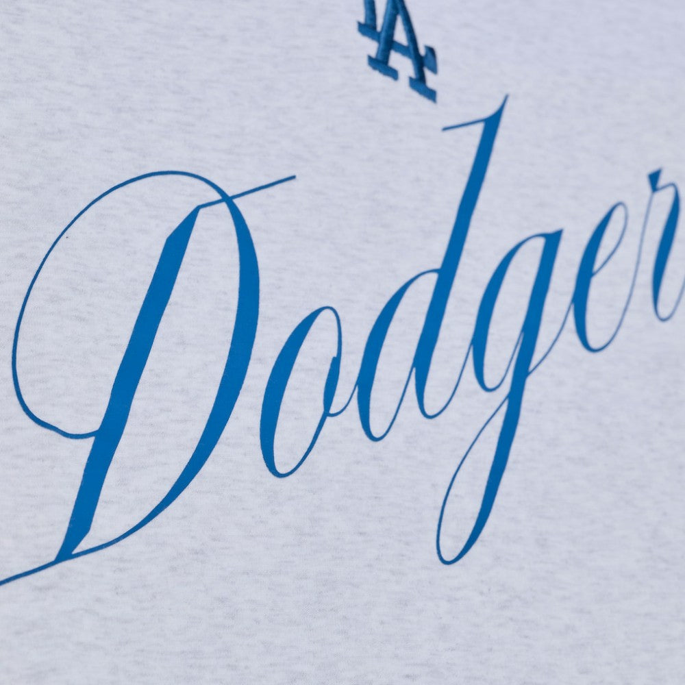 Los Angeles Dodgers Mitchell & Ness Women's Script Cropped Boxy T-Shirt Sale