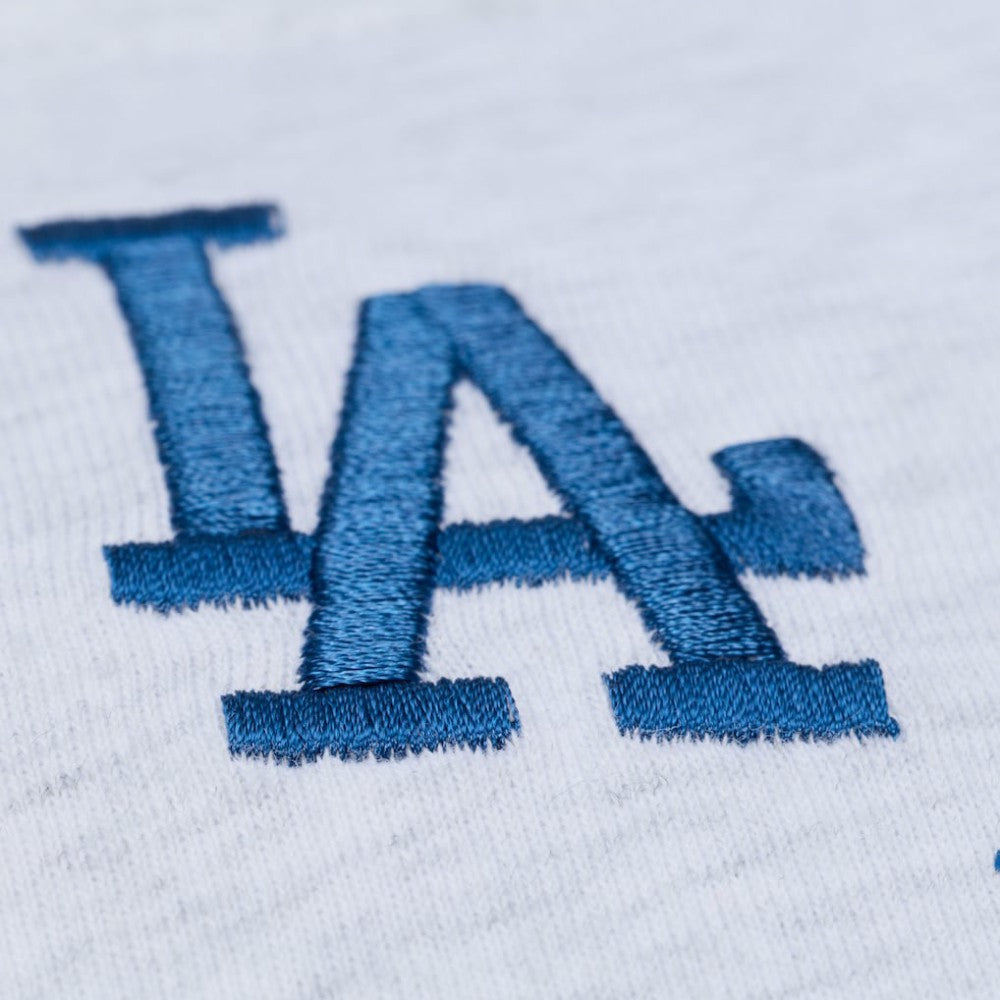 Los Angeles Dodgers Mitchell & Ness Women's Script Cropped Boxy T-Shirt Sale