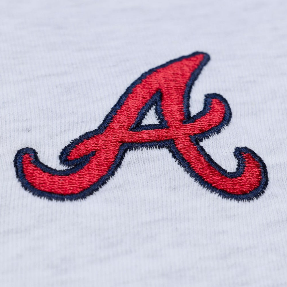 Atlanta Braves Mitchell & Ness Women's Script Cropped Boxy T-Shirt Online