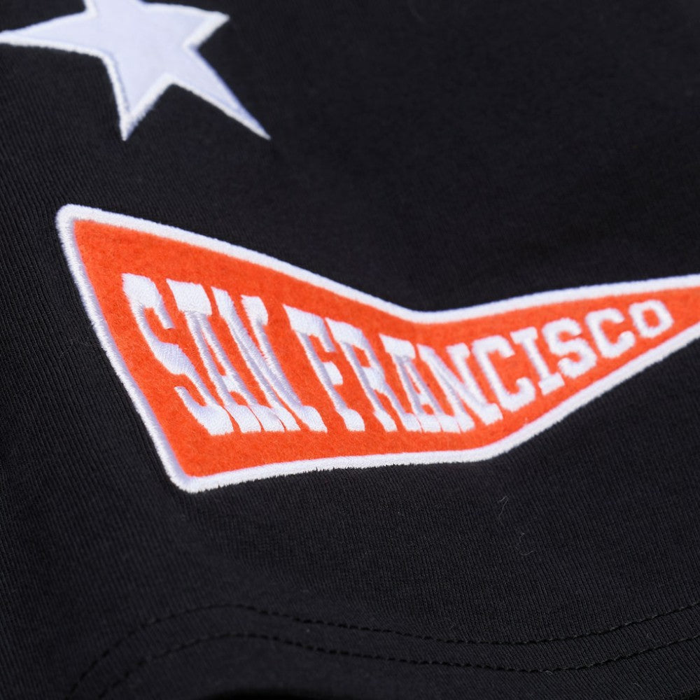 San Francisco Giants Mitchell & Ness Women's Pep Rally Cropped Boxy T-Shirt for sale