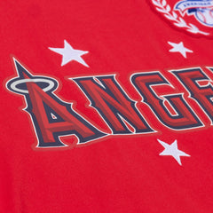 Los Angeles Angels Mitchell & Ness Women's Pep Rally Cropped Boxy T-Shirt for sale