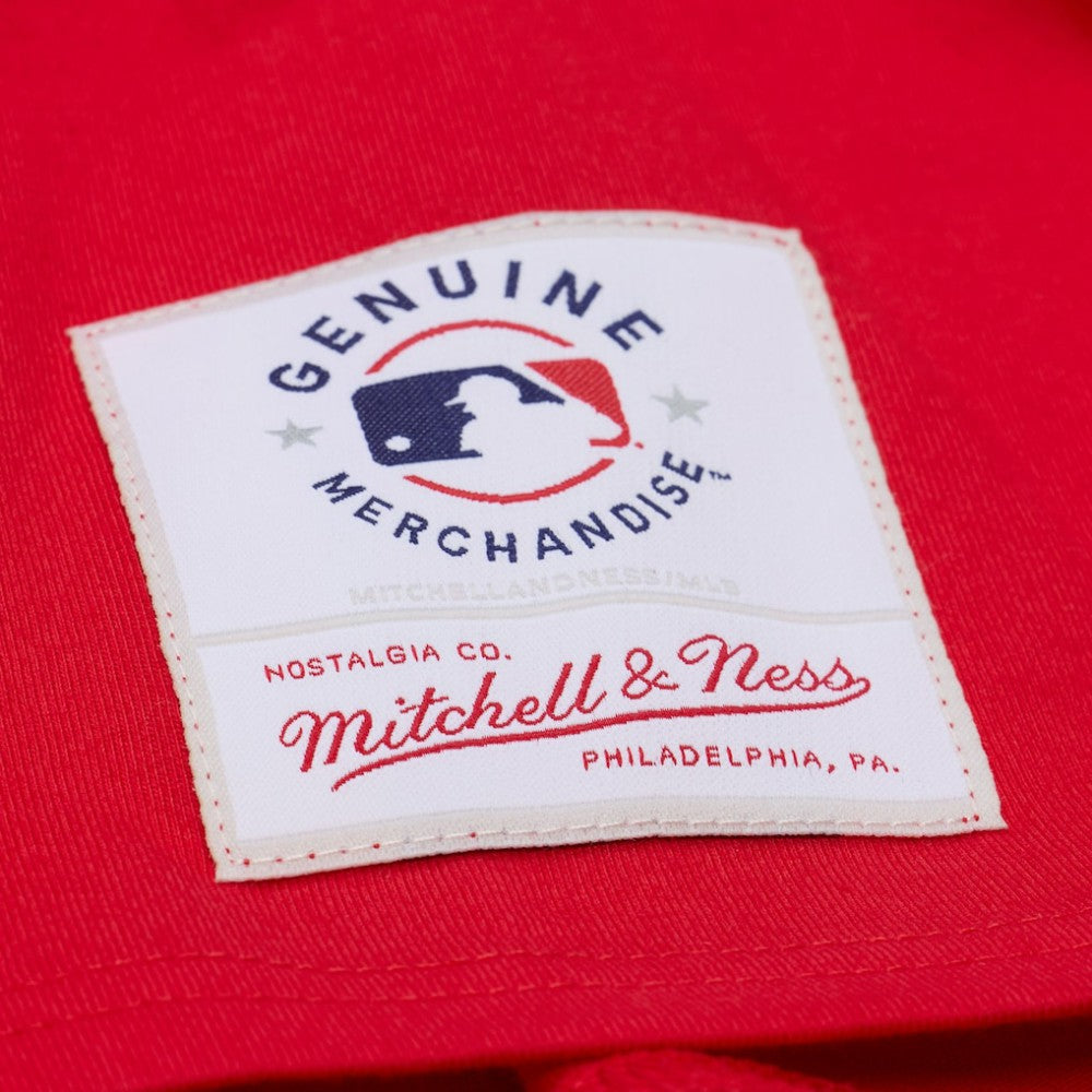 Los Angeles Angels Mitchell & Ness Women's Pep Rally Cropped Boxy T-Shirt for sale
