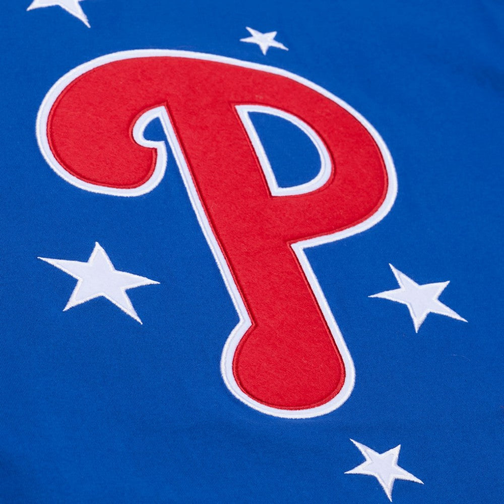 Philadelphia Phillies Mitchell & Ness Women's Pep Rally Cropped Boxy T-Shirt for sale