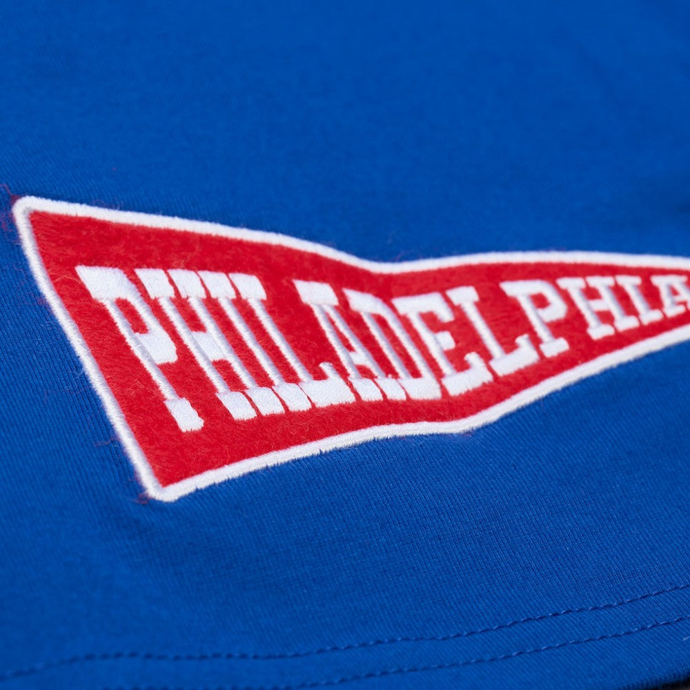Philadelphia Phillies Mitchell & Ness Women's Pep Rally Cropped Boxy T-Shirt for sale