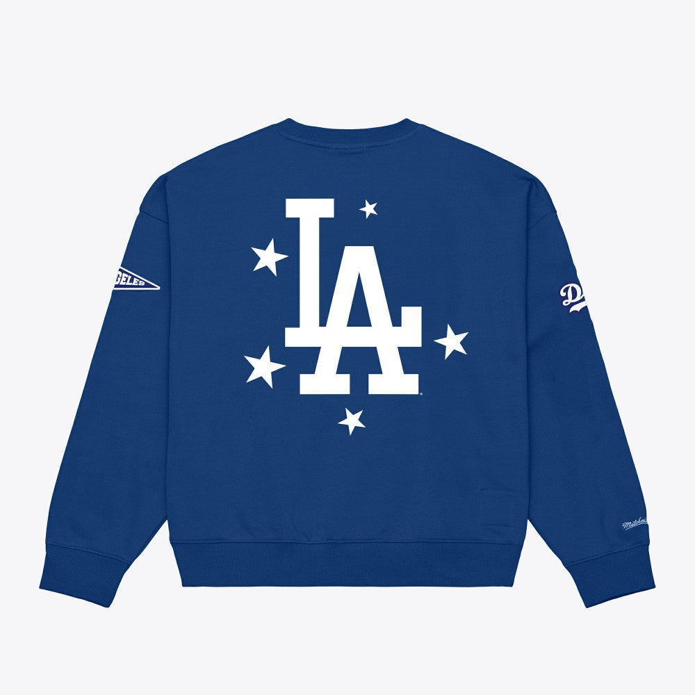Los Angeles Dodgers Mitchell & Ness Women's Pep Rally Sweatshirt Online