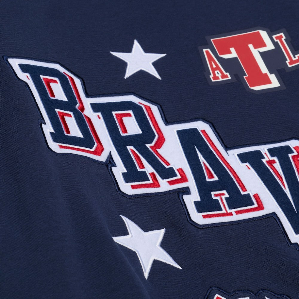 Atlanta Braves Mitchell & Ness Women's Pep Rally Sweatshirt Near Me